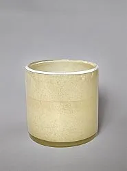 Porta candele M - Harmony (beige/bianco)