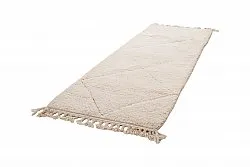Tappeto Kilim In Stile Berbero Del Marocco Beni Ourain 295 x 85 cm