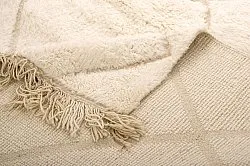 Tappeto Kilim In Stile Berbero Del Marocco Beni Ourain 160 x 260 cm