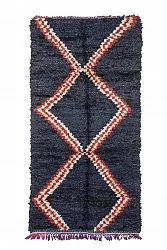 Tappeto Berberi Dal Marocco Boucherouite 265 x 135 cm