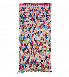 Tappeto Berberi Dal Marocco Boucherouite 270 x 125 cm