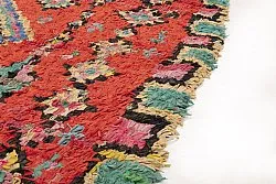 Tappeti Berberi Dal Marocco Boucherouite 245 x 140 cm