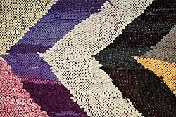 Tappeto Berberi Dal Marocco Boucherouite 140 x 305 cm