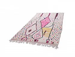 Tappeto Kilim In Stile Berbero Del Marocco Azilal 260 x 150 cm