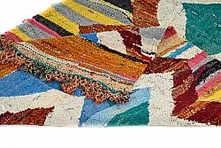 Tappeto Berberi Dal Marocco Boucherouite 125 x 225 cm
