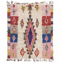 Tappeto Berberi Dal Marocco Boucherouite 155 x 120 cm