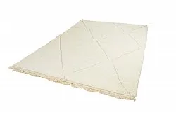 Tappeto Kilim In Stile Berbero Del Marocco Beni Ourain 195 x 300 cm