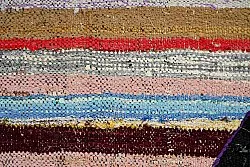 Tappeto Berberi Dal Marocco Boucherouite 125 x 230 cm