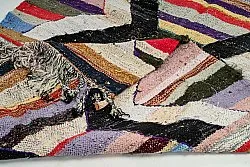 Tappeto Berberi Dal Marocco Boucherouite 125 x 230 cm