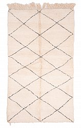 Tappeto Kilim In Stile Berbero Del Marocco Beni Ourain 260 x 150 cm