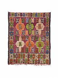Tappeto Kilim In Stile Berbero Del Marocco Azilal Special Edition 220 x 180 cm