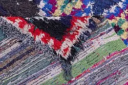 Tappeto Berberi Dal Marocco Boucherouite 265 x 140 cm