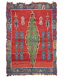 Tappeto Berberi Dal Marocco Boucherouite 290 x 155 cm