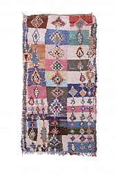 Tappeto Berberi Dal Marocco Boucherouite 275 x 145 cm