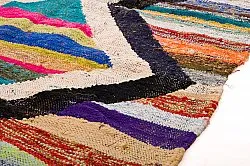 Tappeto Berberi Dal Marocco Boucherouite 135 x 245 cm