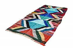 Tappeto Berberi Dal Marocco Boucherouite 135 x 275 cm