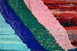 Tappeto Berberi Dal Marocco Boucherouite 135 x 275 cm