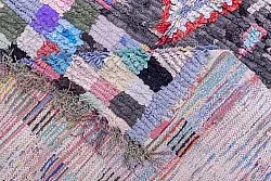 Tappeto Berberi Dal Marocco Boucherouite 215 x 135 cm