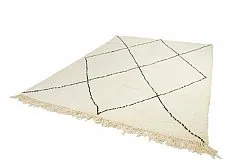 Tappeto Kilim In Stile Berbero Del Marocco Beni Ourain 215 x 300 cm