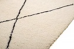 Tappeto Kilim In Stile Berbero Del Marocco Beni Ourain 155 x 265 cm