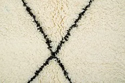 Tappeto Kilim In Stile Berbero Del Marocco Beni Ourain 215 x 300 cm