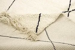 Tappeto Kilim In Stile Berbero Del Marocco Beni Ourain 155 x 265 cm