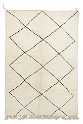 Tappeto Kilim In Stile Berbero Del Marocco Beni Ourain 205 x 305 cm