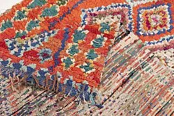 Tappeto Berberi Dal Marocco Boucherouite 285 x 100 cm