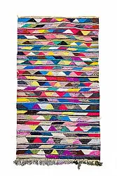 Tappeto Berberi Dal Marocco Boucherouite 130 x 225 cm