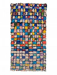 Tappeto Berberi Dal Marocco Boucherouite 230 x 120 cm
