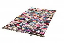 Tappeto Berberi Dal Marocco Boucherouite 130 x 225 cm