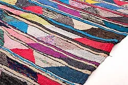 Tappeto Berberi Dal Marocco Boucherouite 130 x 225 cm