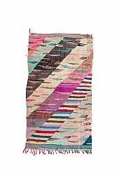 Tappeto Berberi Dal Marocco Boucherouite 135 x 245 cm