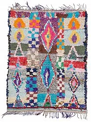 Tappeto Berberi Dal Marocco Boucherouite 195 x 150 cm