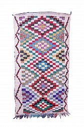 Tappeto Berberi Dal Marocco Boucherouite 265 x 145 cm