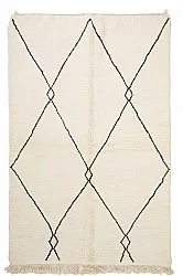 Tappeto Kilim In Stile Berbero Del Marocco Beni Ourain 145 x 245 cm