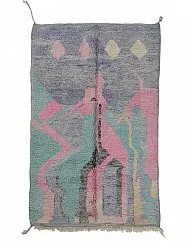 Tappeto Kilim In Stile Berbero Del Marocco Azilal 250 x 150 cm