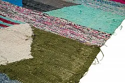 Tappeto Berberi Dal Marocco Boucherouite 145 x 250 cm