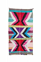 Tappeto Berberi Dal Marocco Boucherouite 140 x 255 cm