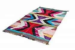 Tappeto Berberi Dal Marocco Boucherouite 140 x 255 cm