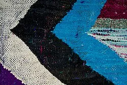 Tappeto Berberi Dal Marocco Boucherouite 140 x 255 cm