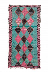 Tappeto Berberi Dal Marocco Boucherouite 280 x 125 cm