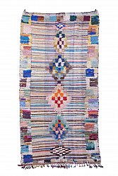 Tappeto Berberi Dal Marocco Boucherouite 270 x 145 cm