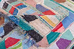 Tappeto Berberi Dal Marocco Boucherouite 250 x 130 cm