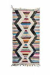 Tappeto Berberi Dal Marocco Boucherouite 125 x 265 cm