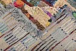 Tappeto Berberi Dal Marocco Boucherouite 205 x 115 cm