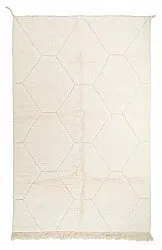 Tappeto Kilim In Stile Berbero Del Marocco Beni Ourain 195 x 310 cm