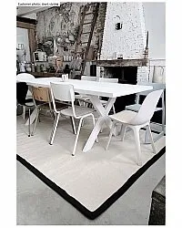 Tappeto In Sisal - Agave (nero/offwhite)