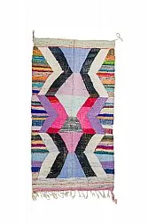 Tappeto Berberi Dal Marocco Boucherouite 130 x 225 cm