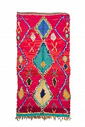 Tappeto Berberi Dal Marocco Boucherouite 240 x 120 cm